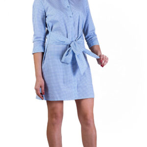 camasa bleu, buline, funda, casual